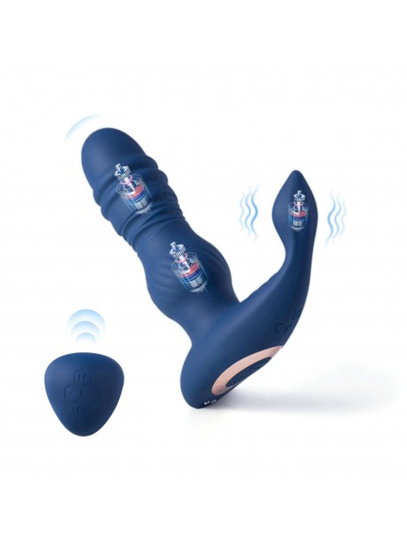 Jaden - Vibromasseur de Prostate Ultra Vibrant pour une Stimulation Précise 🖤✨